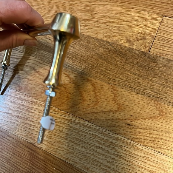 Anthropologie Hammered Brass Handle Extra Large NIB - Picture 11 of 13